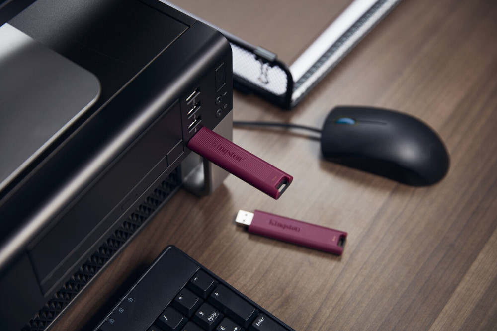Флешнакопичувач USB3.2 1 TB Kingston DataTraveler Max Red (DTMAXA/1TB) Червоний Харків - фото 15