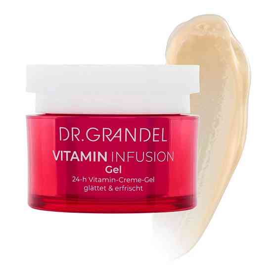 Розгладжуючий та освіжаючий крем-гель Vitamin Infusion Gel Dr.Grandel, 50 мл Дніпро