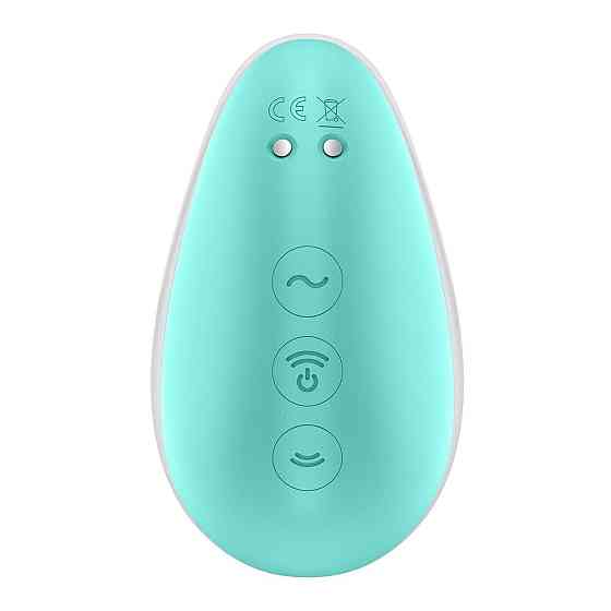 Вакуумний стимулятор з вібрацією Satisfyer Pixie Dust Mint/Pink Sex Aura Київ