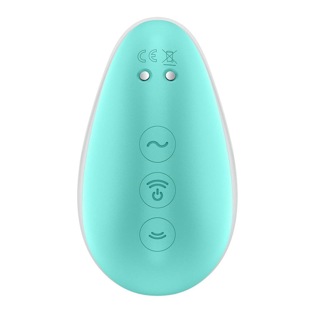 Вакуумний стимулятор з вібрацією Satisfyer Pixie Dust Mint/Pink Sex Aura Київ - фото 5