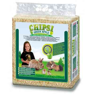 Наповнювач для гризунів Chipsi тирса зелене яблуко 15 л/1 кг (4002973318898) Вінниця