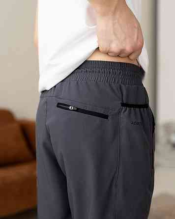 Темно-серые мужские шорты прямого кроя Pobedov Vil'nyy Киев