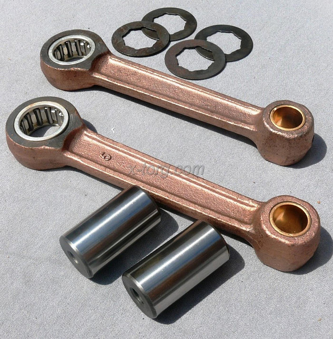Шатун ІЖ ЮПІТЕР (пара) (+втулка, нижній сепаратор, шайби) MANLE Київ - фото 1