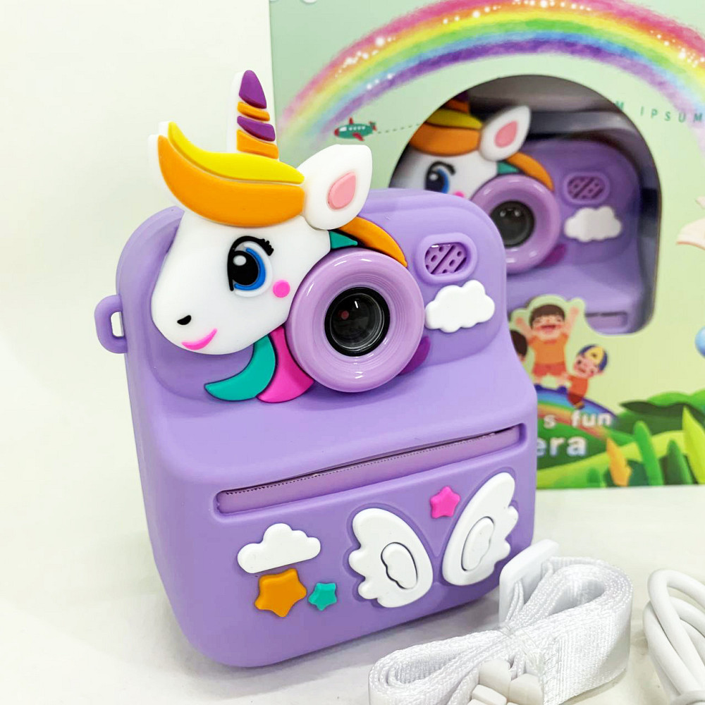 Камера мгновенной печати снимков, Фотоаппарат детский с печатью, Фотокамера с мгновенной печатью фото LH-17 Львов - изображение 7