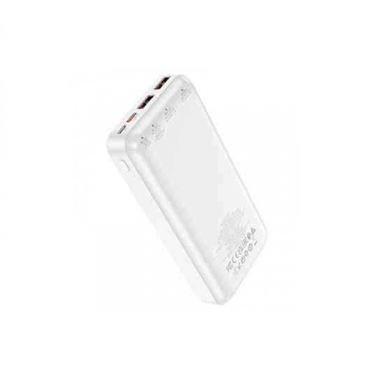 Зовнішній акумулятор HOCO J101A Astute 22.5W fully compatible power bank 20000mAh White Київ