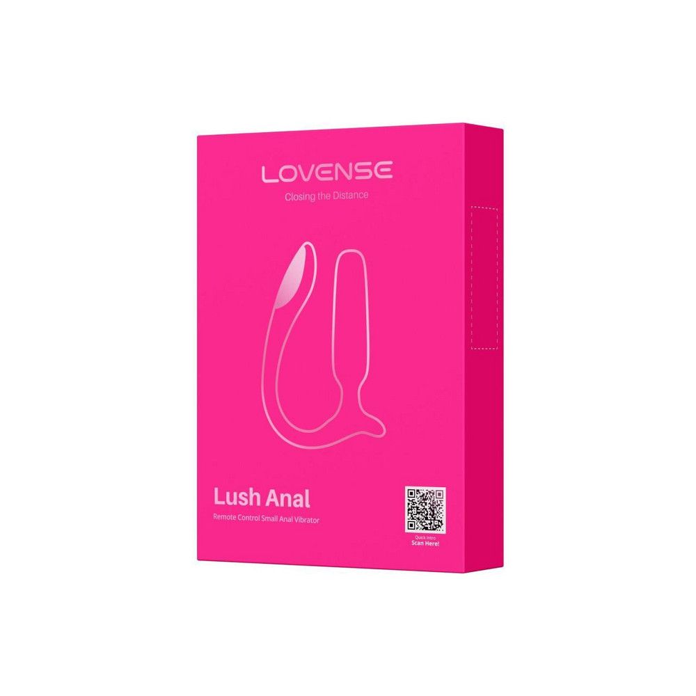 Анальна смарт-вібропробка Lovense Lush Anal, дуже потужна, LED-підсвічування Sex Aura Київ - фото 6