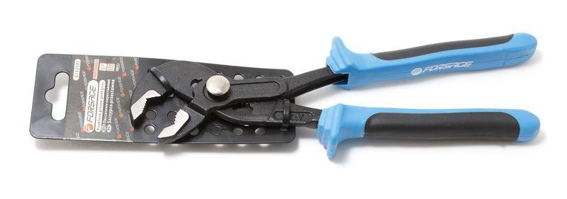 Пасатижі переставні сантехнічні 10 "-250мм з дрібним кроком, кнопкою фіксації і ергономічними ручкам Одеса - фото 1