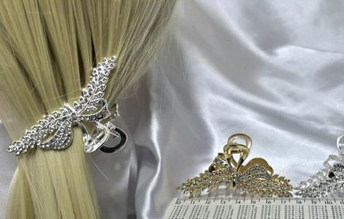 Шпилька для волосся краб класика Київ - фото 1