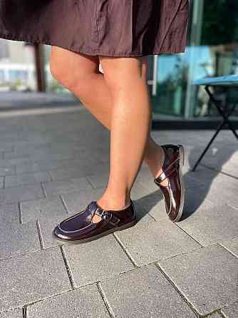 Vanessa Лофери жіночі VANESSA T-304-04 шоколадні (весна-осінь, шкіра лакована) (5831) Коломия