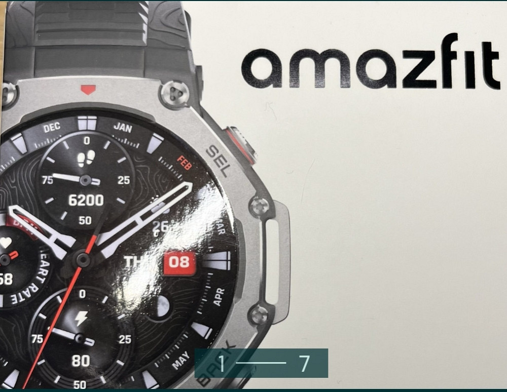 Смарт-Часи Amazfit T-Rex 3 Black. Київ - фото 7