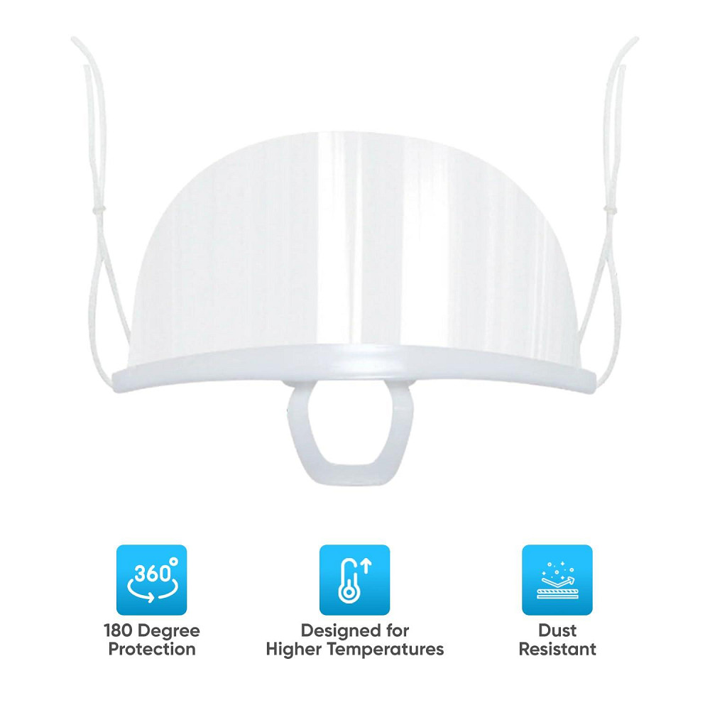 Прозорий захисний щиток, багаторазова прозора маска для обличчя Innoocare 10шт Луцьк - фото 4