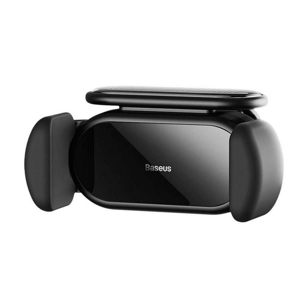 Тримач для мобiльного Baseus Steel Cannon pro Solar Electric Car Mount Black Київ - фото 3
