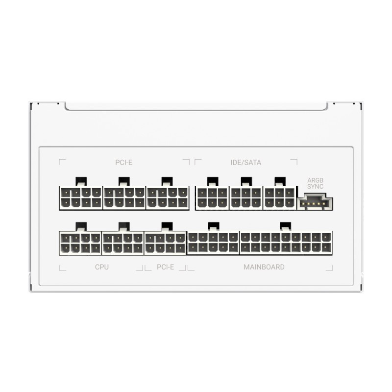 Блок живлення GameMax RGB 850G 850 W White ( 15652 ) Харків - фото 7