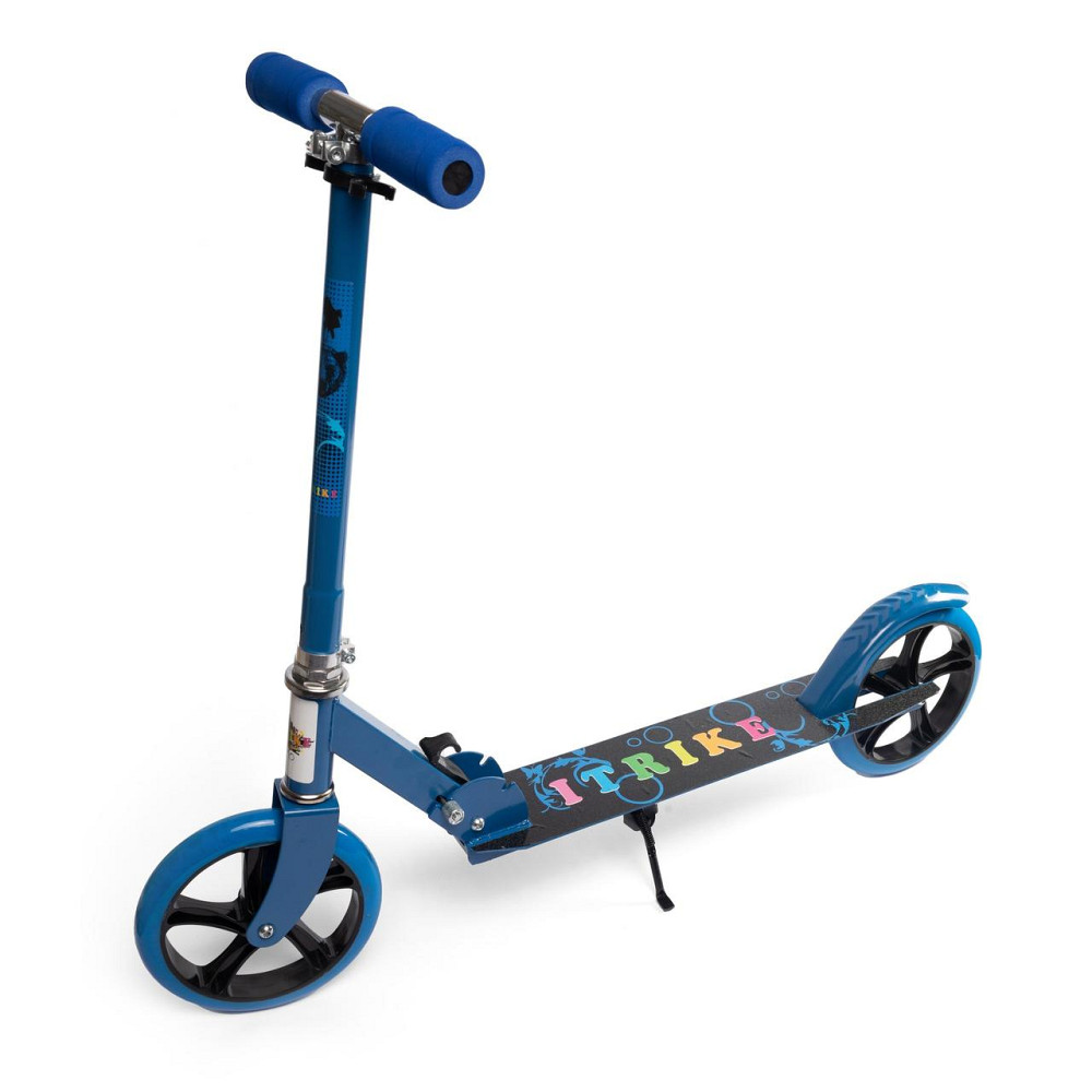 Самокат дитячий двоколісний складаний iTrike SR2-010-4 самокат для дітей від 5 років Синій Кам'янець-Подільський - фото 3