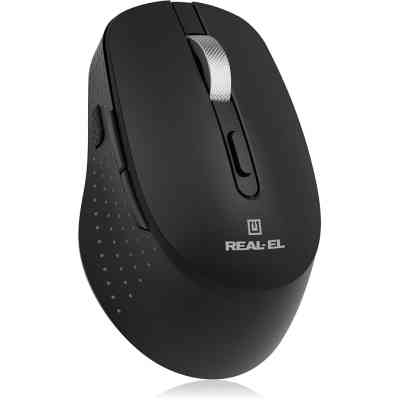 Мышка REAL-EL RM-380W Wireless Black (EL123200057) Винница