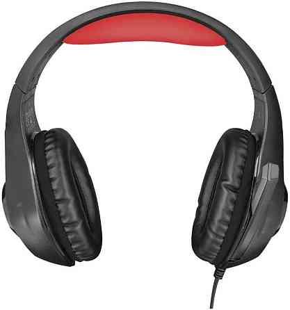 Игровая гарнитура Trust Gaming GXT 313 Nero с подсветкой для ПК и ноутбука, полноразмерные накладные наушники Киев