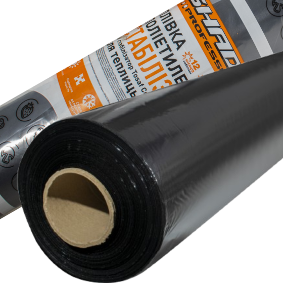 Плівка 30 мкм 0.8 м*500м Shadow чорна для мульчування Дніпро