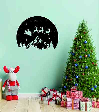 Декоративное настенное Панно «Новый год», Декор на стену Киев