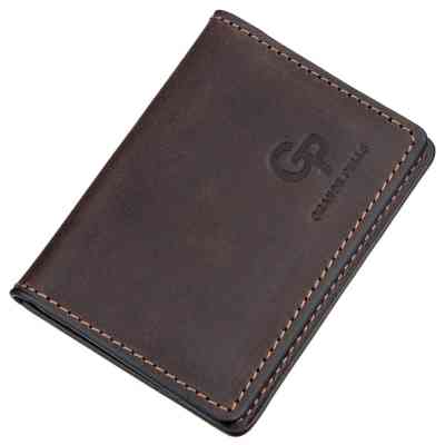 Кардхолдер Grande Pelle Обложка для водительских прав кожаная Коричневая (11186) Винница