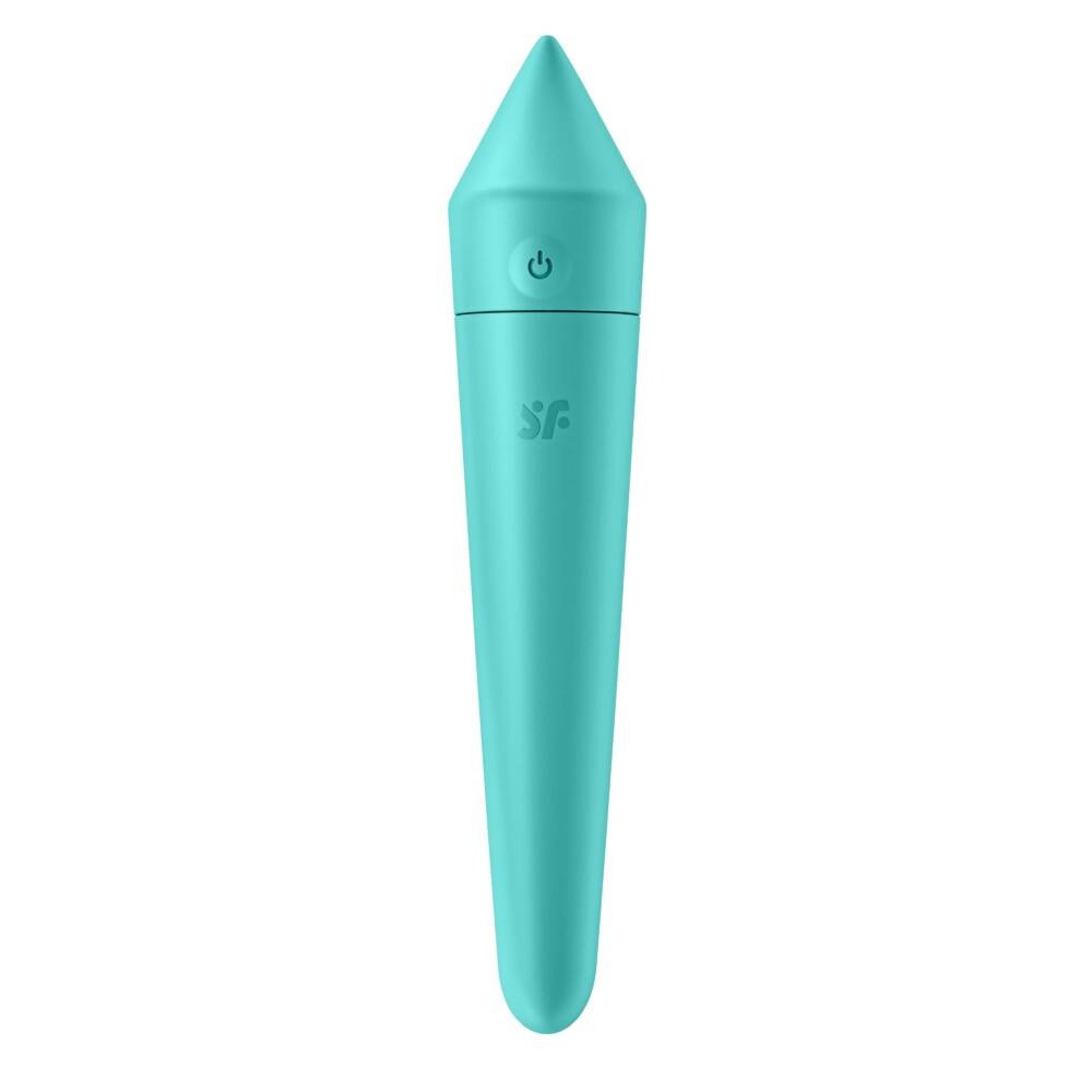 Мощная вибропуля с функцией управления с смартфона Satisfyer Ultra Power Bullet 8, бирюзовый Sex Aura Киев - изображение 2