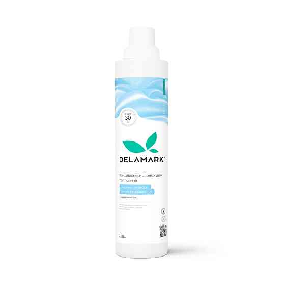 Кондиціонер-ополіскувач з ароматом амбри, пачулі та маршмелоу DeLaMark 0,75 л Київ
