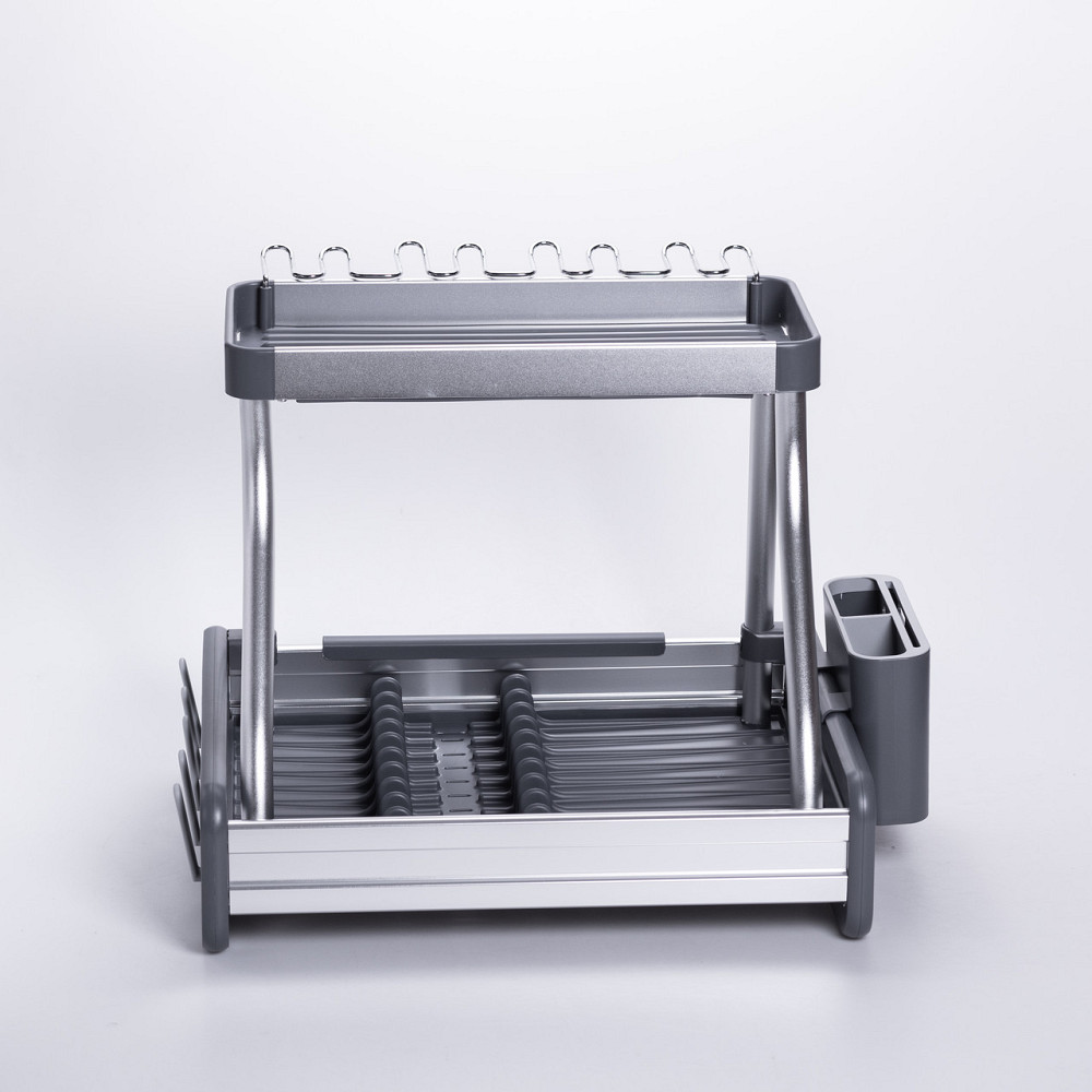 Сушарка для посуду двоярусна з піддоном HP-46-7 Коломия - фото 7