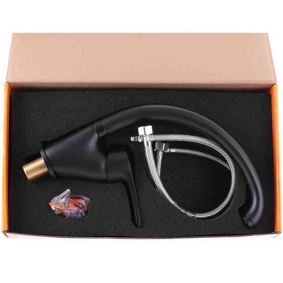 Кухонний змішувач Haiba Hansberg 777 чорний HB0216 Харків