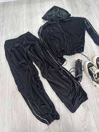 Женский стильный комфортный костюм двойка велюр спорт Premium Одесса