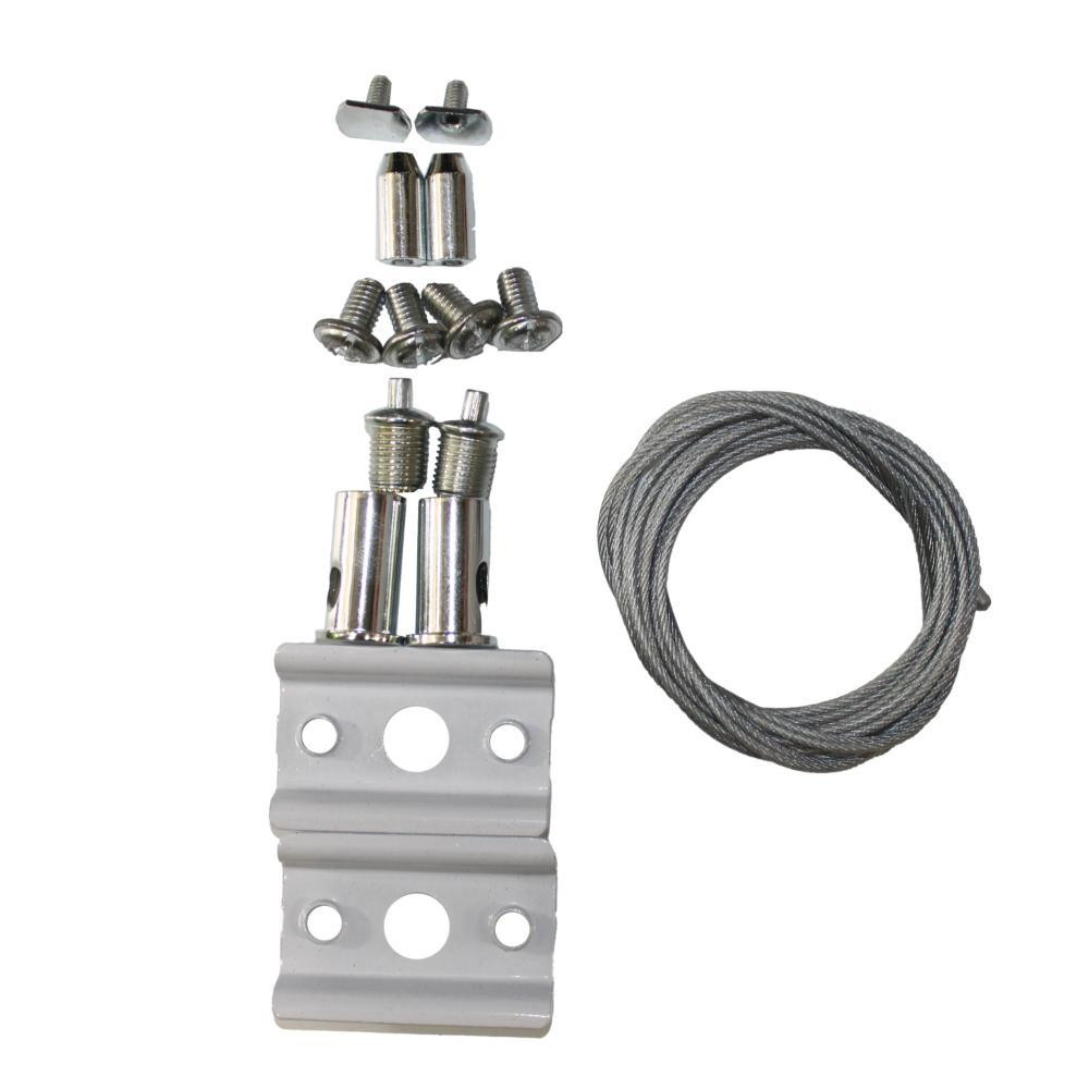 Тросовий підвіс  1,5м для магнітної трекової рейки  (2 троси/набір), Білий Дніпро - фото 1