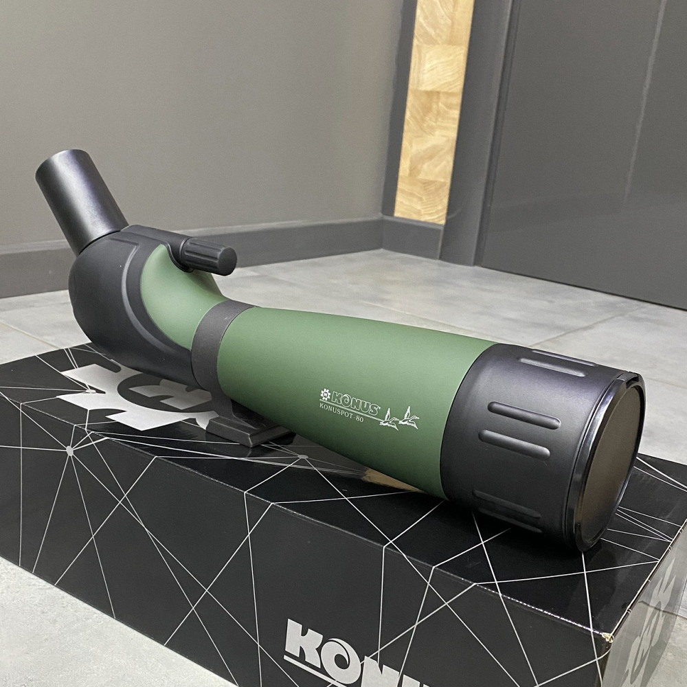 Подзорная труба KONUS KONUSPOT-80C 20-60x80, штатив в комплекте, чехол, адаптер для смартфона Solmir Киев - изображение 3