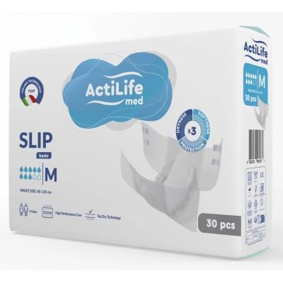 Підгузки для дорослих ActiLife Med Basic M, 30 шт (4820174981679) Вінниця - фото 1