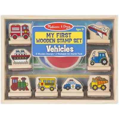 Набор для творчества Melissa&Doug Мои первые штампы Автомобили (MD12391) Винница
