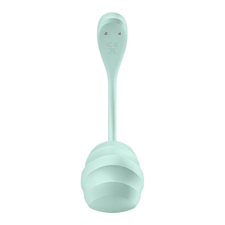 Смарт-віброяйце Satisfyer Smooth Petal Connect App Mint Sex Aura Київ - фото 3