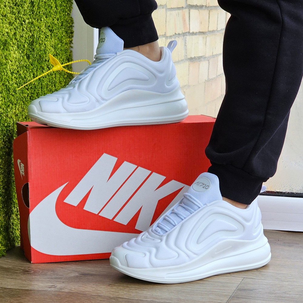 Кросівки Nike 720 Білі Жіночі Найк з Амортизацією (розміри: 39,40,41,42,43) Відео Огляд Дніпро - фото 1
