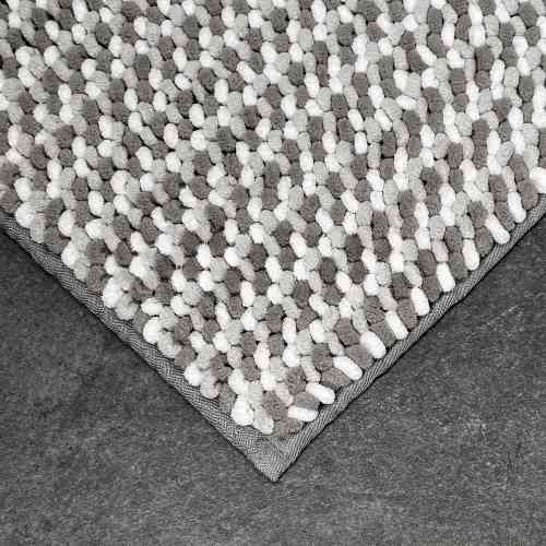 Килимок для ванної кімнати 50*80см Мелоді сірий Дариана Житомир