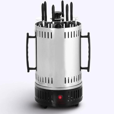 Шашлычница электрическая Domotec MS-7781 на 6 шампуров 1000Вт вертикальная с нержавеющей стали IM-48 Львов - изображение 13