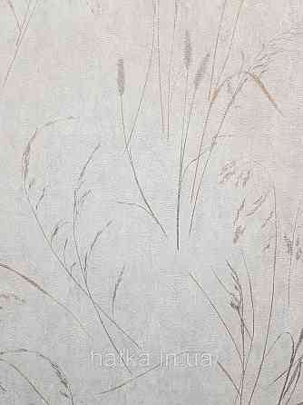 Шпалери метрові вінілові на флізеліні Sintra Vila прованс польові квіти рослини бузково сірі 533222 Київ