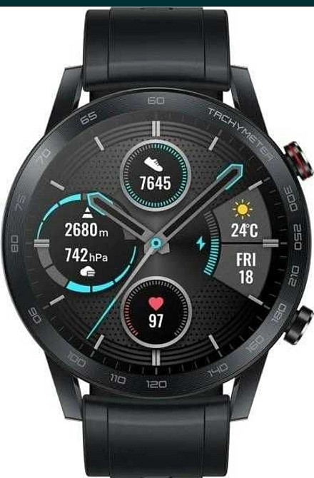 СМАРТ - Часы: Huawei Honor Magic Watch 2 MNS - B39 46mm. Brown / Black Киев - изображение 7