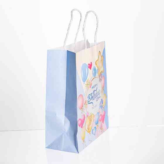 Yiwu Набір подарункових пакетів з паперу 12 (шт.) Happy Birthday картонні гарні пакети для пода Коломия