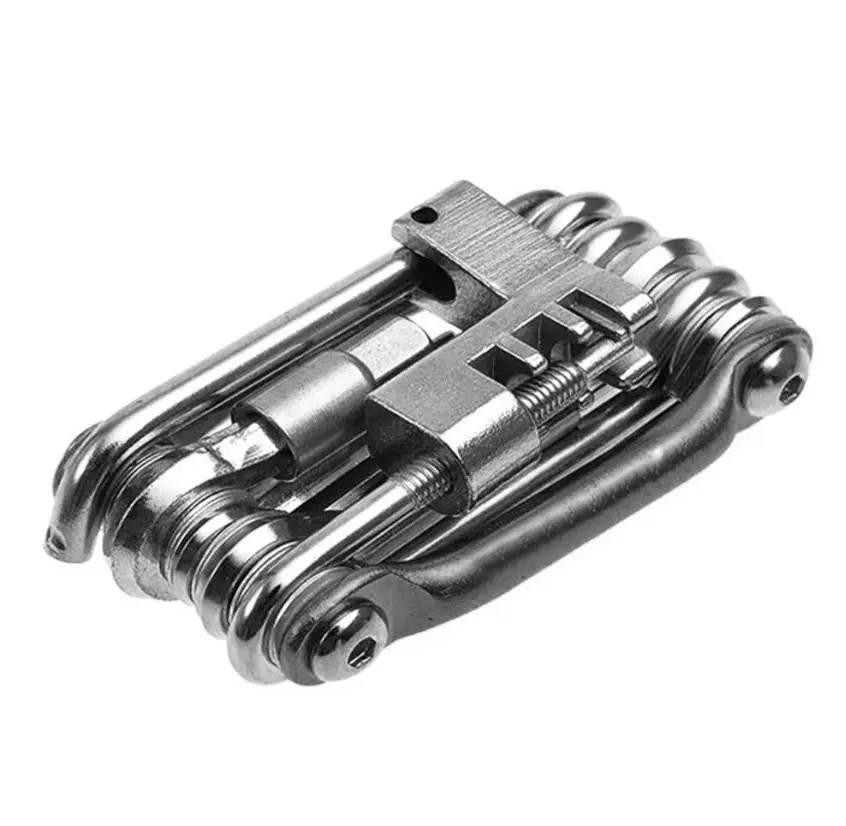 Мультитул для велосипеда, велоинструмент 11 в 1 (выжимка для цепи, шестигранники и др.) Бровары - изображение 2