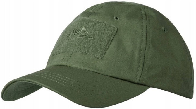 Універсальна Тактична Бейсболка з козирком Helikon-Tex "PoliCotton Ripstop" (CZ-BBC-PR-02) Olive Нововолинськ - фото 1