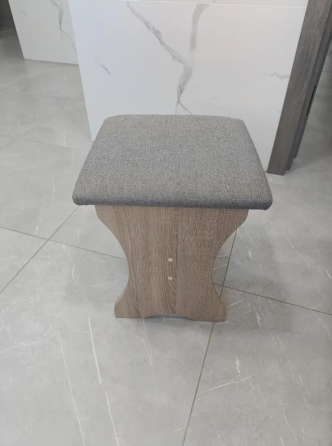 Комплект из 2 табуреток 35х35х44 см ДСП Мебель Сервис Дуб Самоа Львов