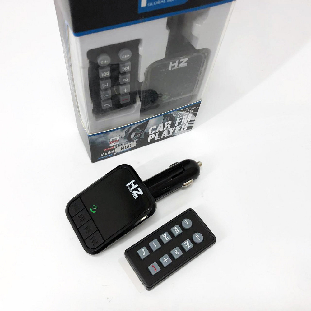 Автомобільний FM трансмітер в авто з USB bluetooth H86BT, FM модулятор PM-621 з bluetooth Київ - фото 8