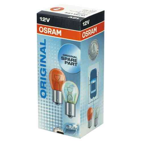 Покажнена лампа розжарювання OSRAM 7507 PY21W 12 V BAU15s 10X5 Amber Харків