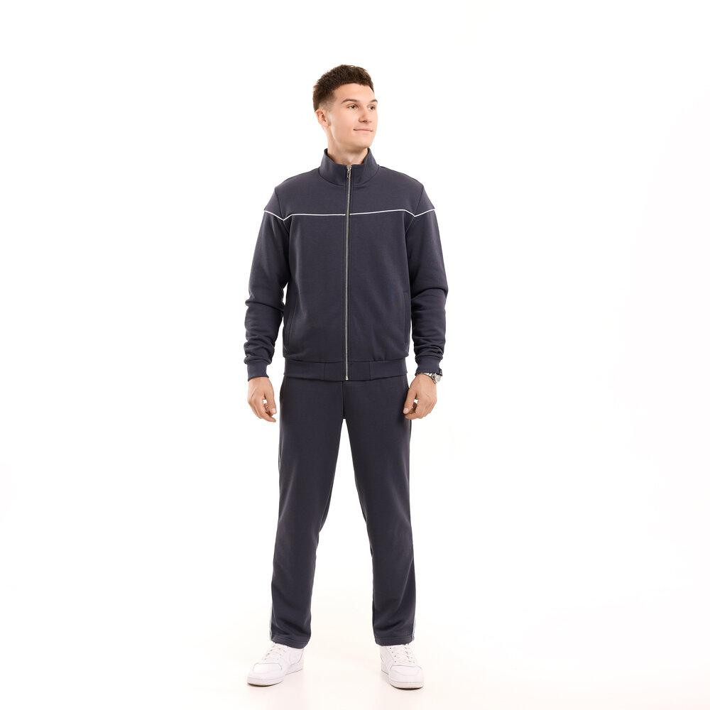 Спортивний костюм чоловічий темно-сірий кофта зі штанами Pobedov Brume Київ - фото 1