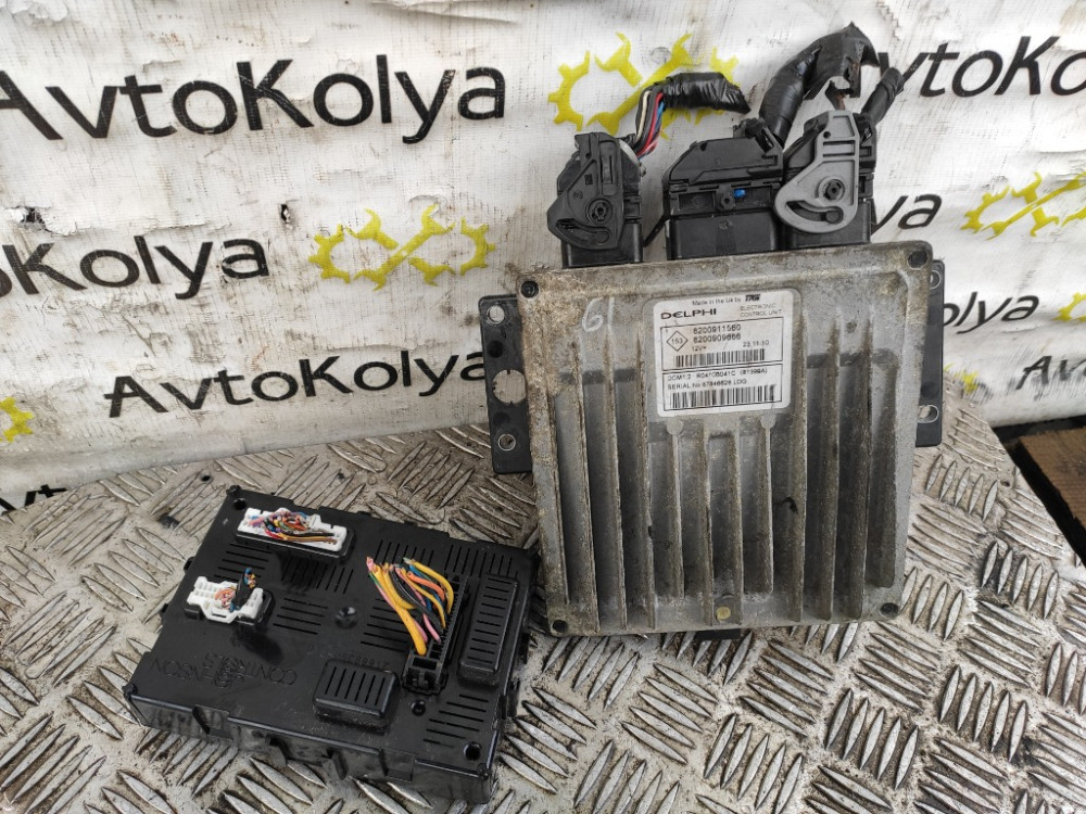 Блок керування двигуном Nissan NV200 1.5 dci 2009-2021 (8200909666) Ковель - фото 4