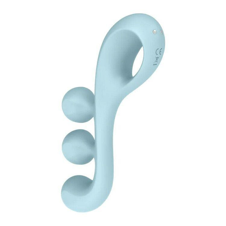 Универсальный вибратор Satisfyer Tri Ball 2, 3 мотора, гнется Sex Aura Киев - изображение 3