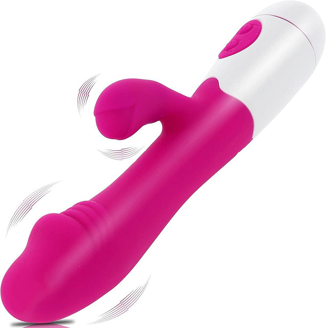 Вибратор Vtin для женщин - стимуляция клитора и точки G - розовый 3о режимов из Германии Днепр - изображение 1