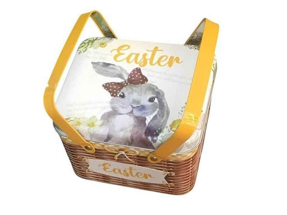 Кошик великодній Easter Bunny 15х12,5х10,5см R40527-Y ТМ STENSON Київ - фото 1