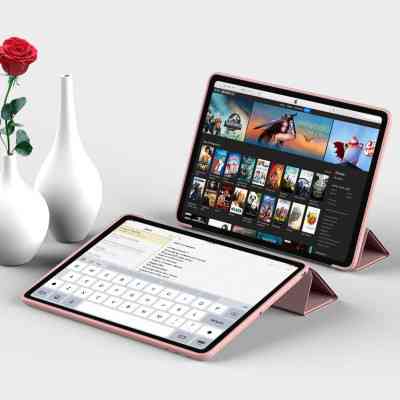 Чехол для планшета BeCover Tri Fold Soft TPU Silicone Apple iPad Air (4/5) 2020/2022 10.9" Pink (711133) Винница